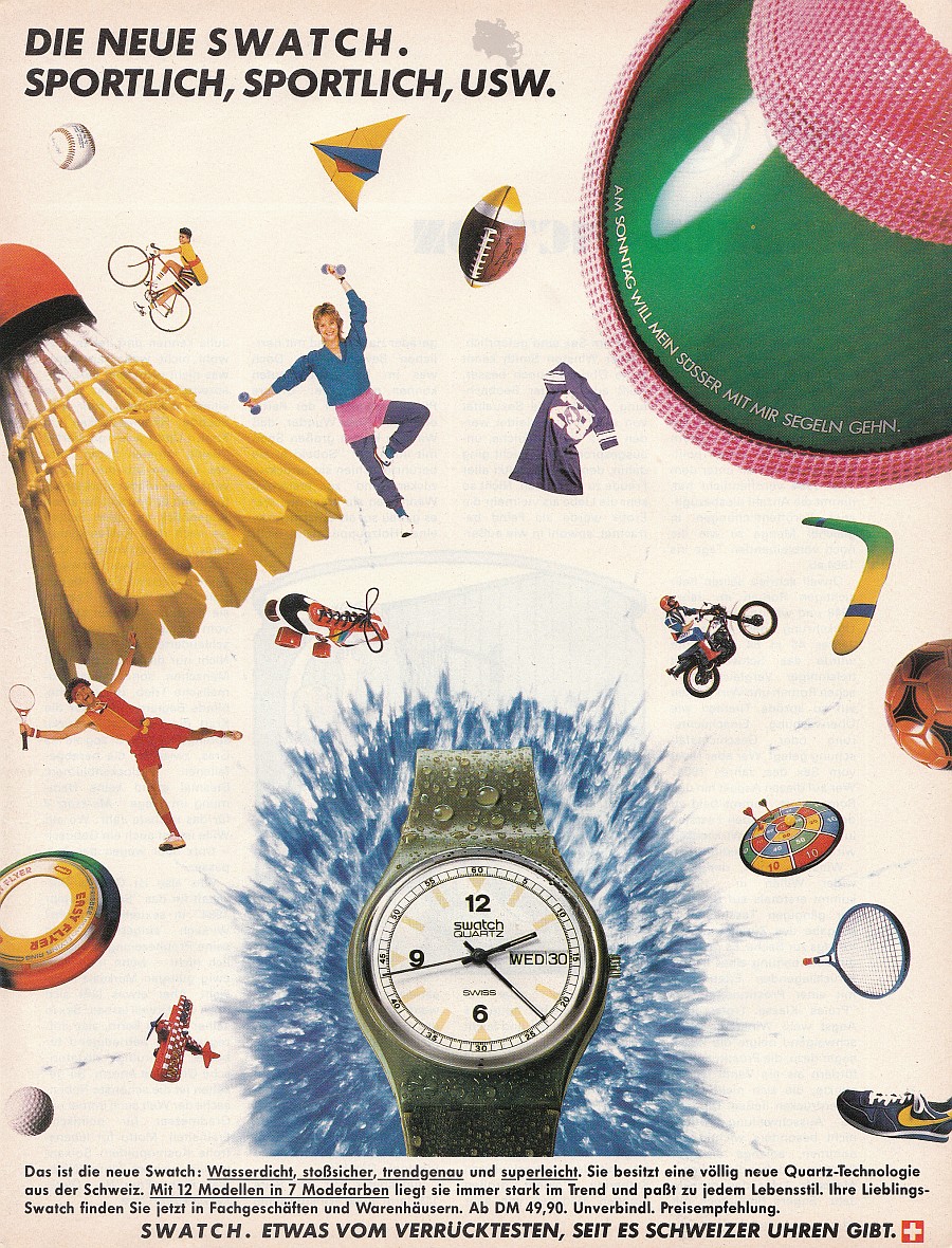 Old Swatch Ads from the 80s!
