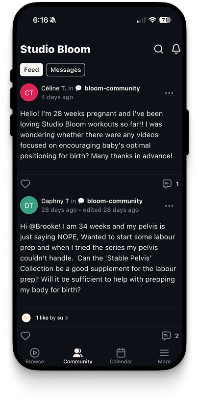 Prenatal & Postpartum Fitness | The Bloom Method