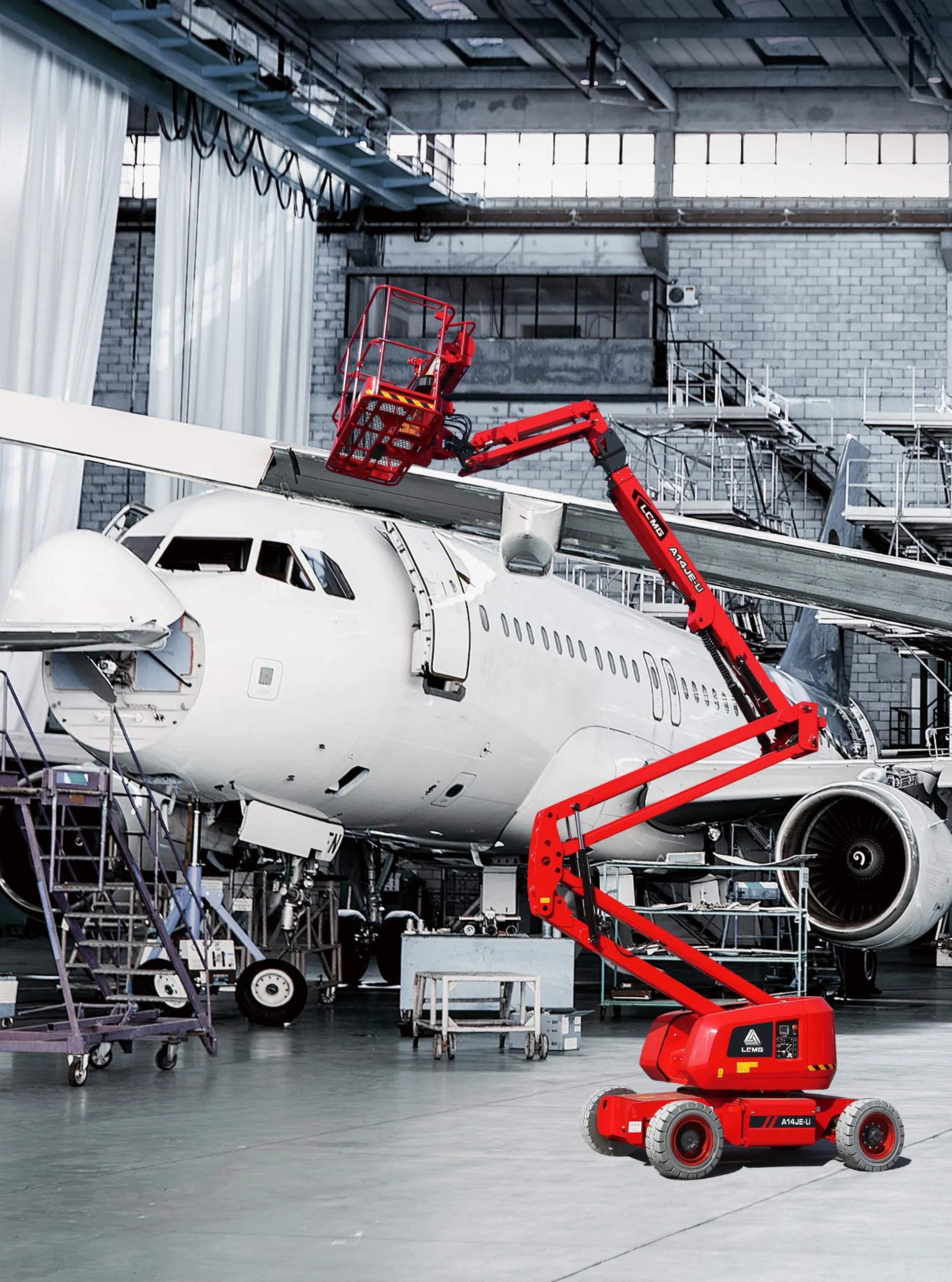 Knekkbomlift 16 m – LGMG A14JE