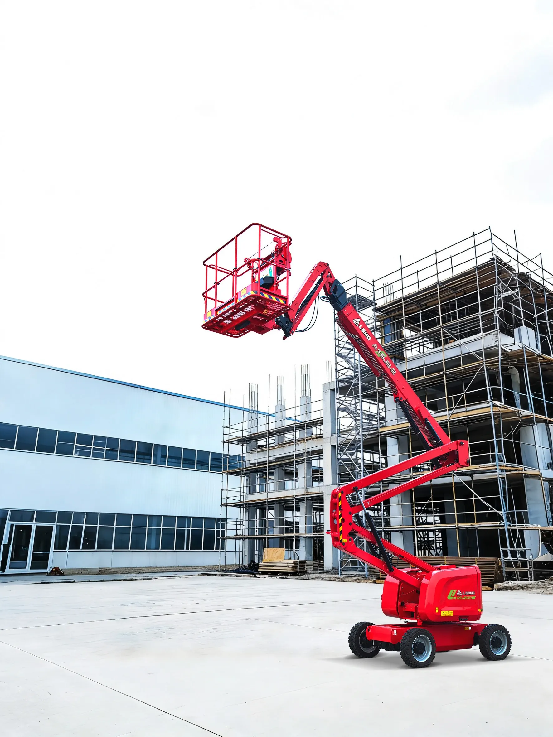 Knekkbomlift 18 m – LGMG A16JE-2