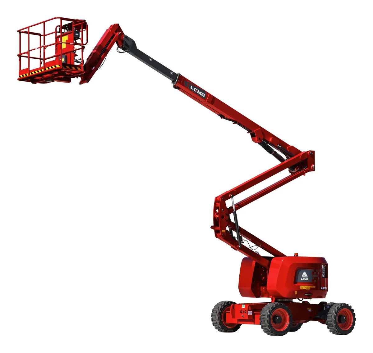 Knekkbomlift 18 m, diesel – LGMG AR16J