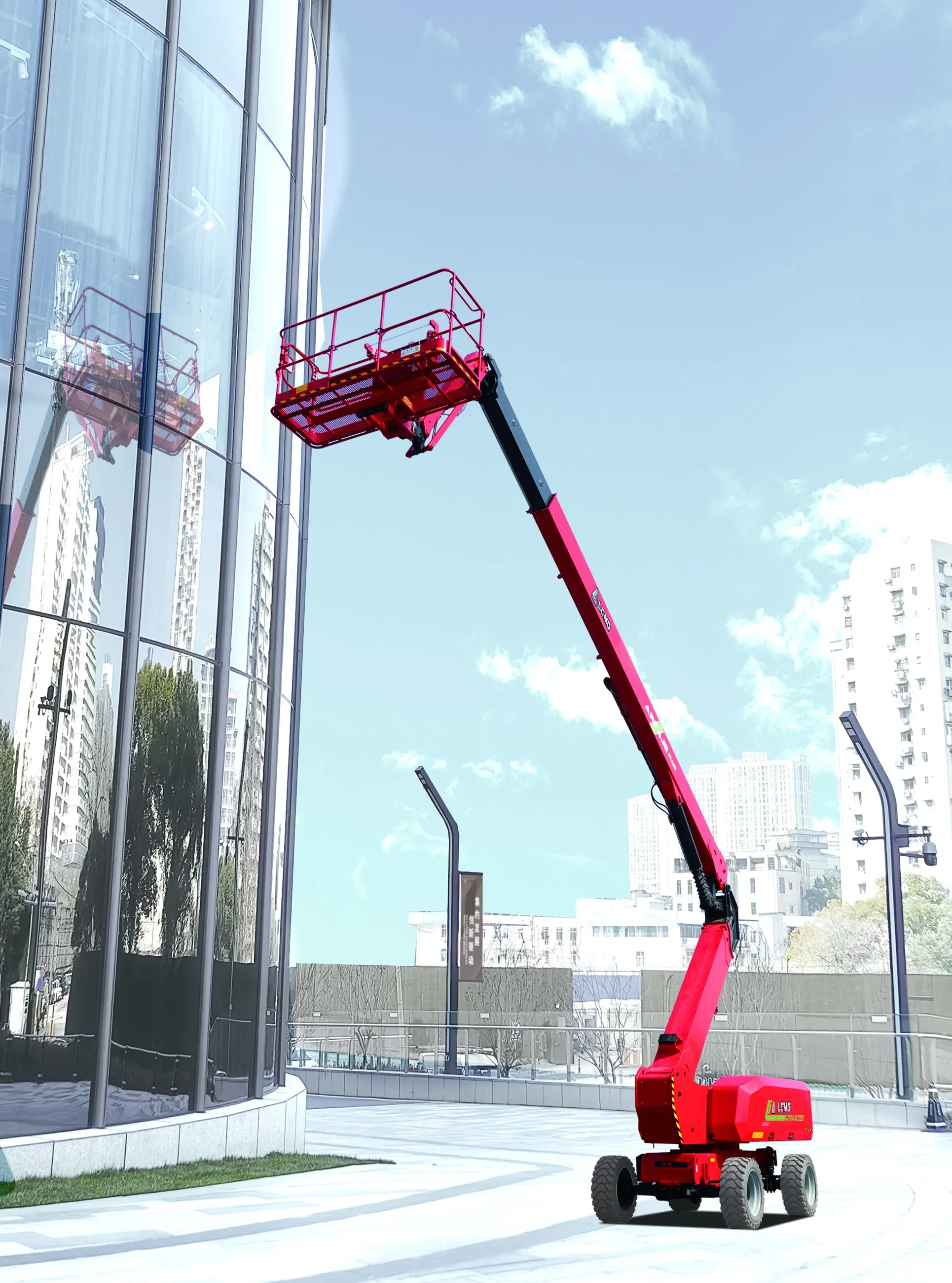Knekkbomlift 26 m – LGMG AR24JE