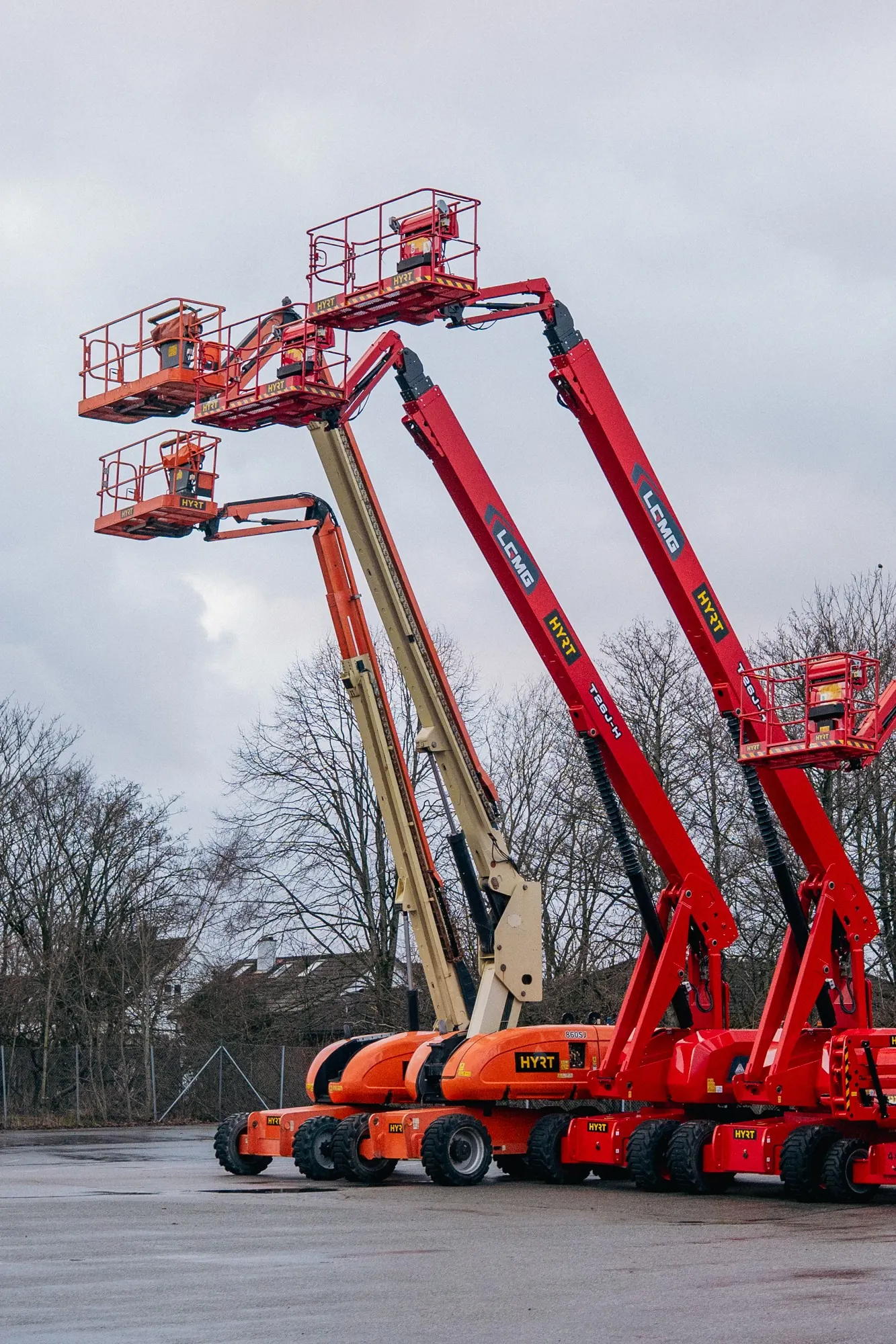 Teleskopbomlift 28 m, diesel – LGMG T26J-H