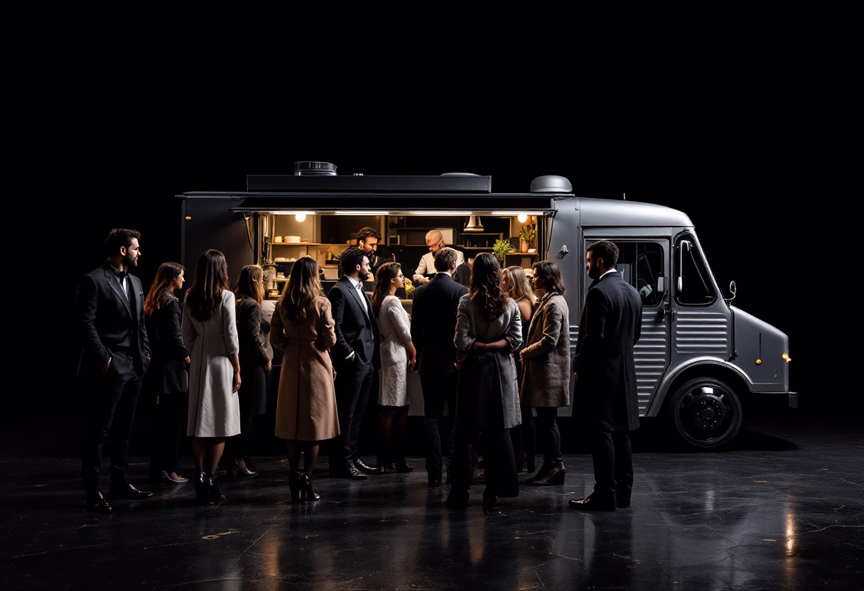 image of food truck event