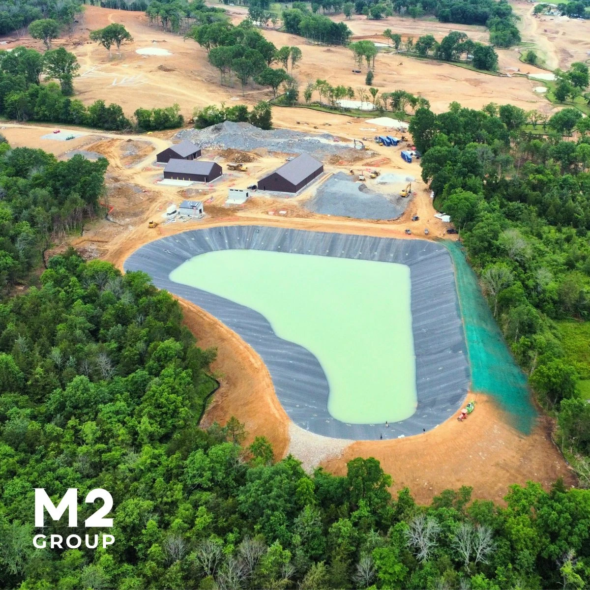 Bounty Club Irrigation Pond Installation