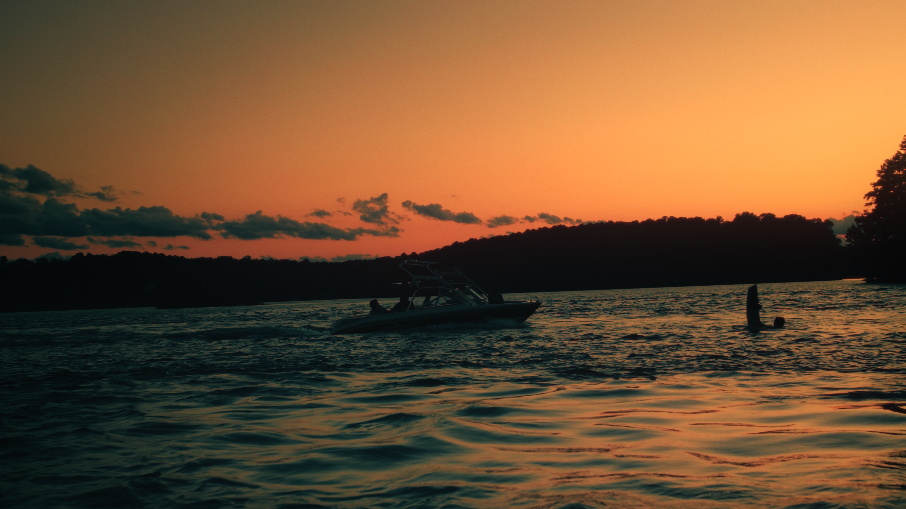 image of volunteer teaching children