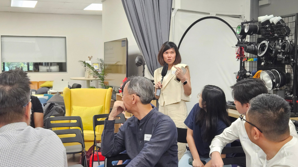 image of creative brainstorming area (for a game development company)