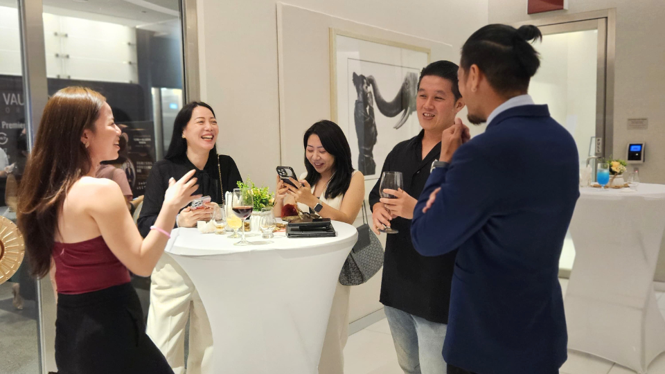 image of a community event hosted by an insurance agency & company