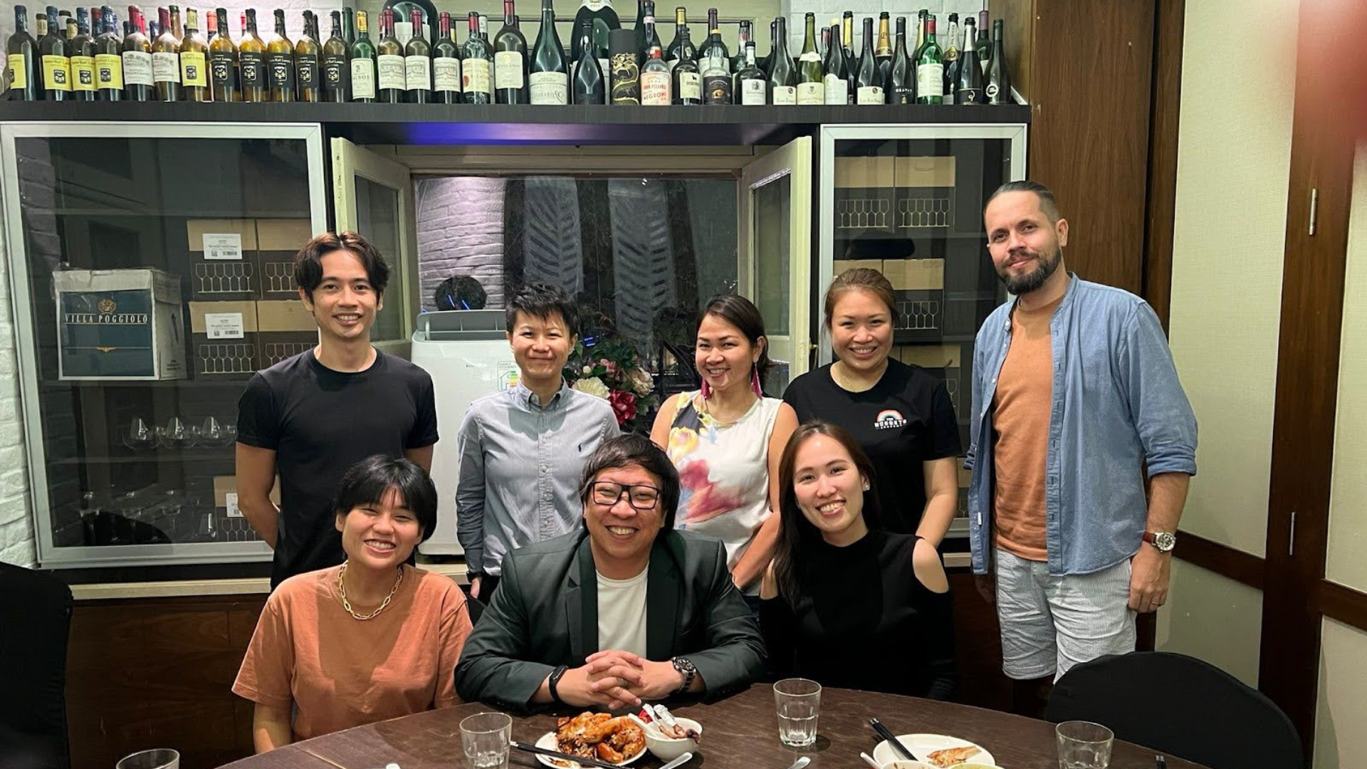 [background image] image of a busy tech company's office space (for a ai education tech company).