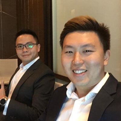 image of tech conference scene for a tech gadgets store