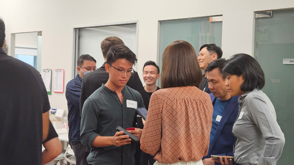 [background image] image of stage with seating for author & writer