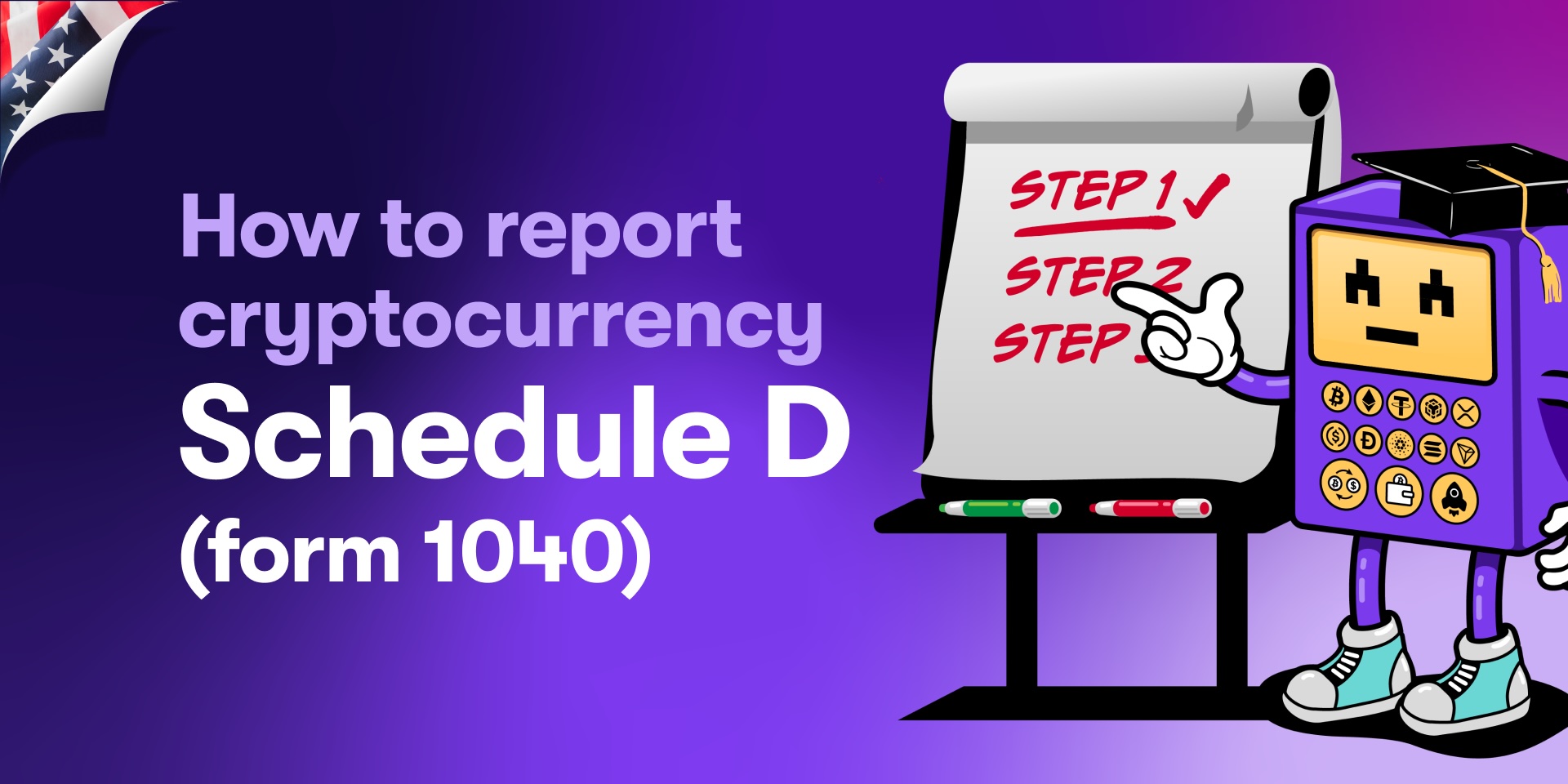 How To Report Crypto On Schedule D (form 1040)