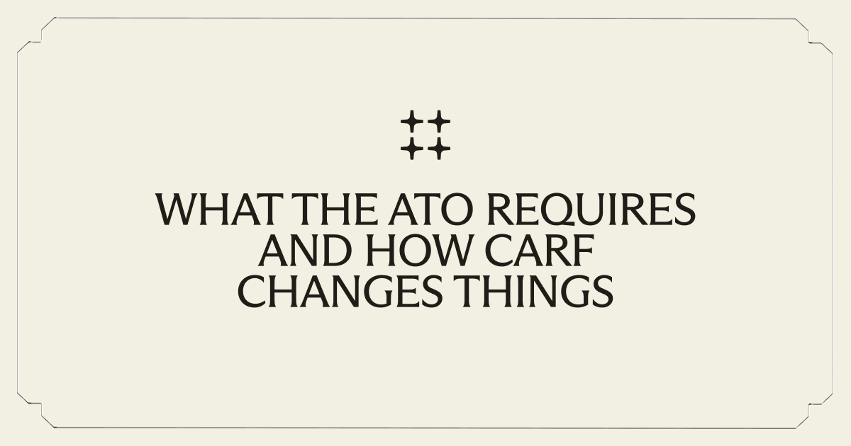 Crypto record keeping: what the ATO requires and how CARF changes things