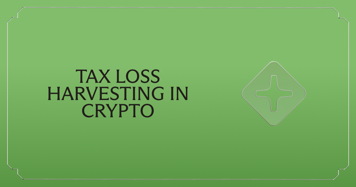Tax Loss Harvesting in Crypto