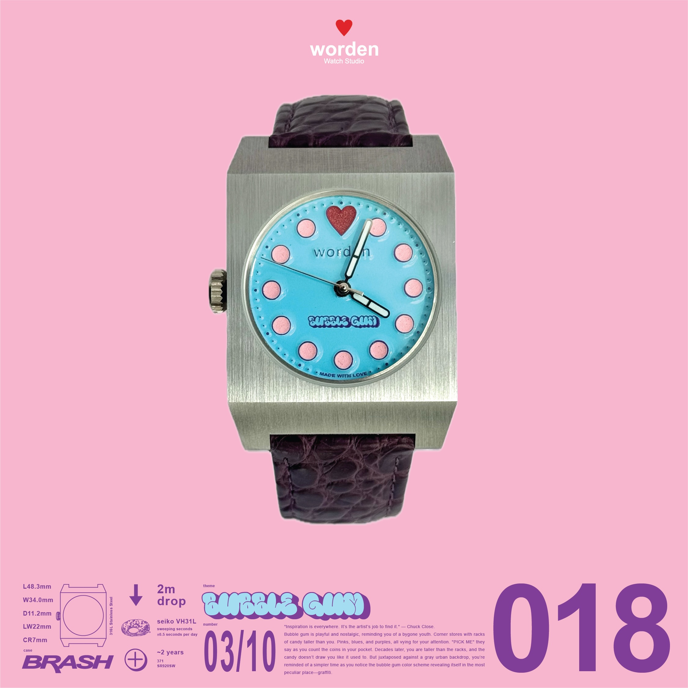 018 Bubble Gum