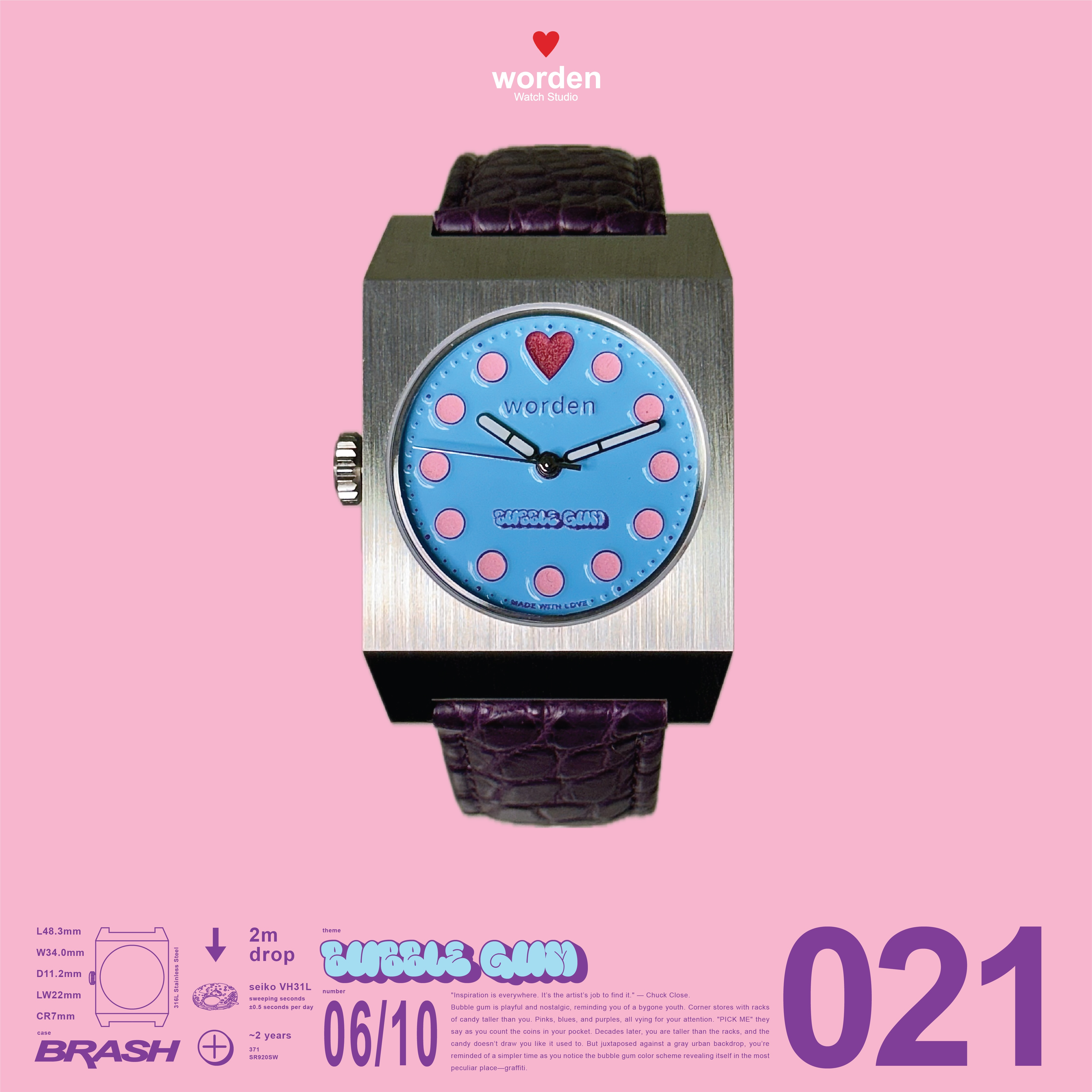 021 Bubble Gum