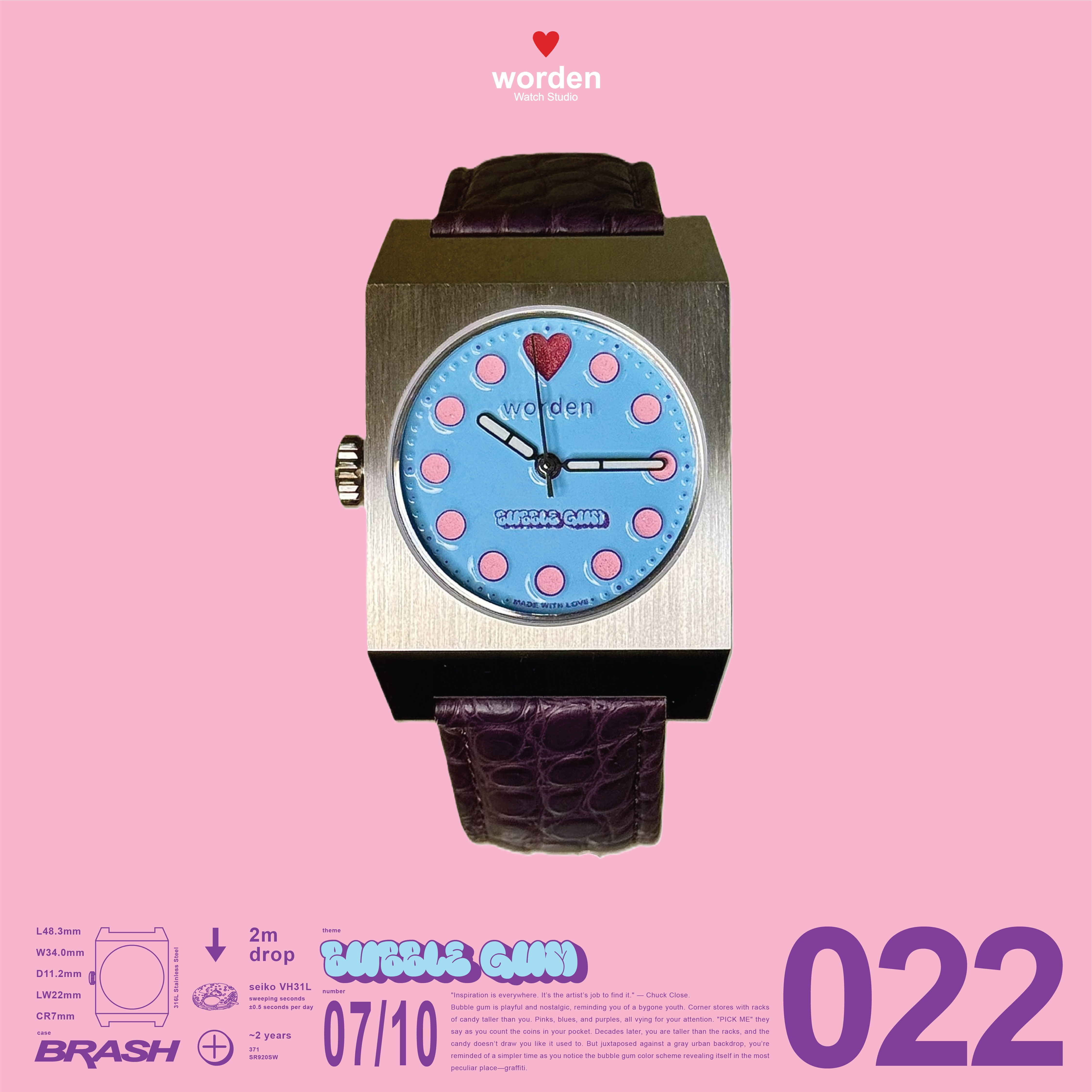 022 Bubble Gum