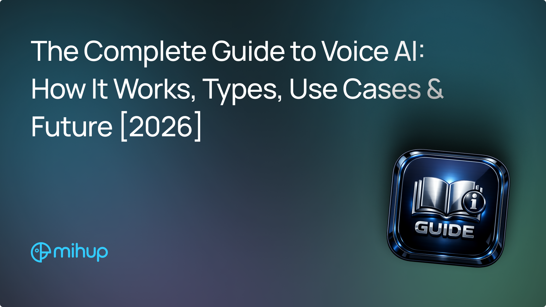Voice AI Explained 2026 - Mihup blog thumbnail