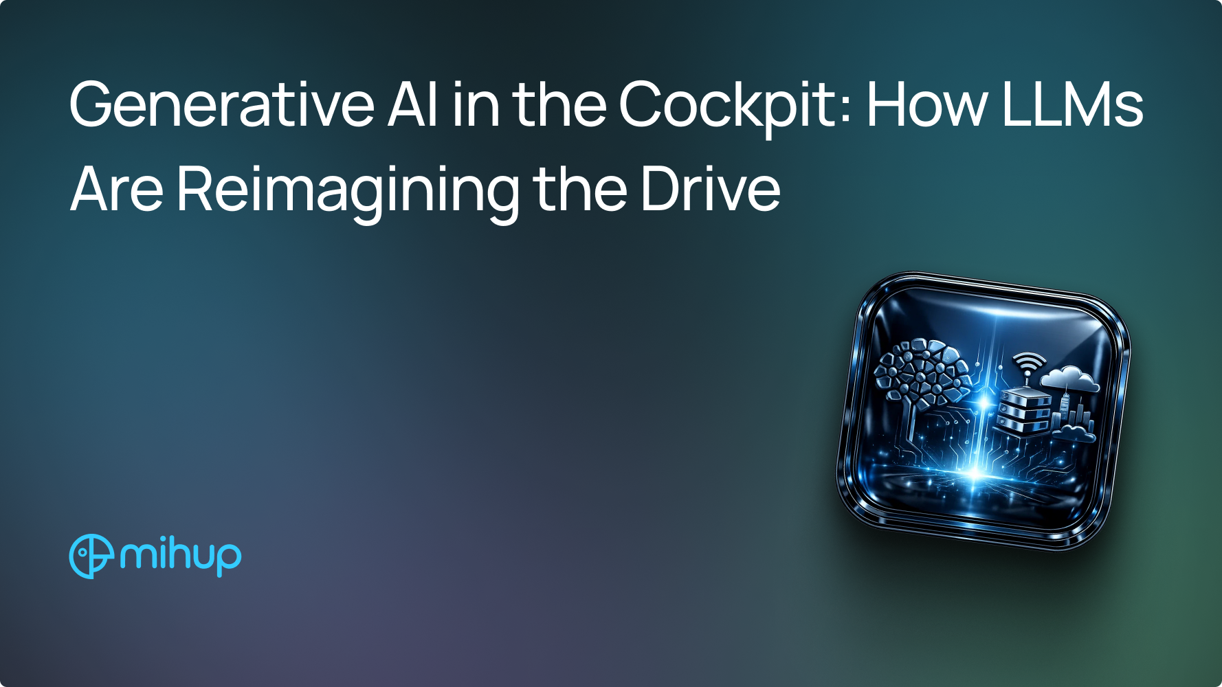 Generative AI in the Cockpit - Mihup blog thumbnail