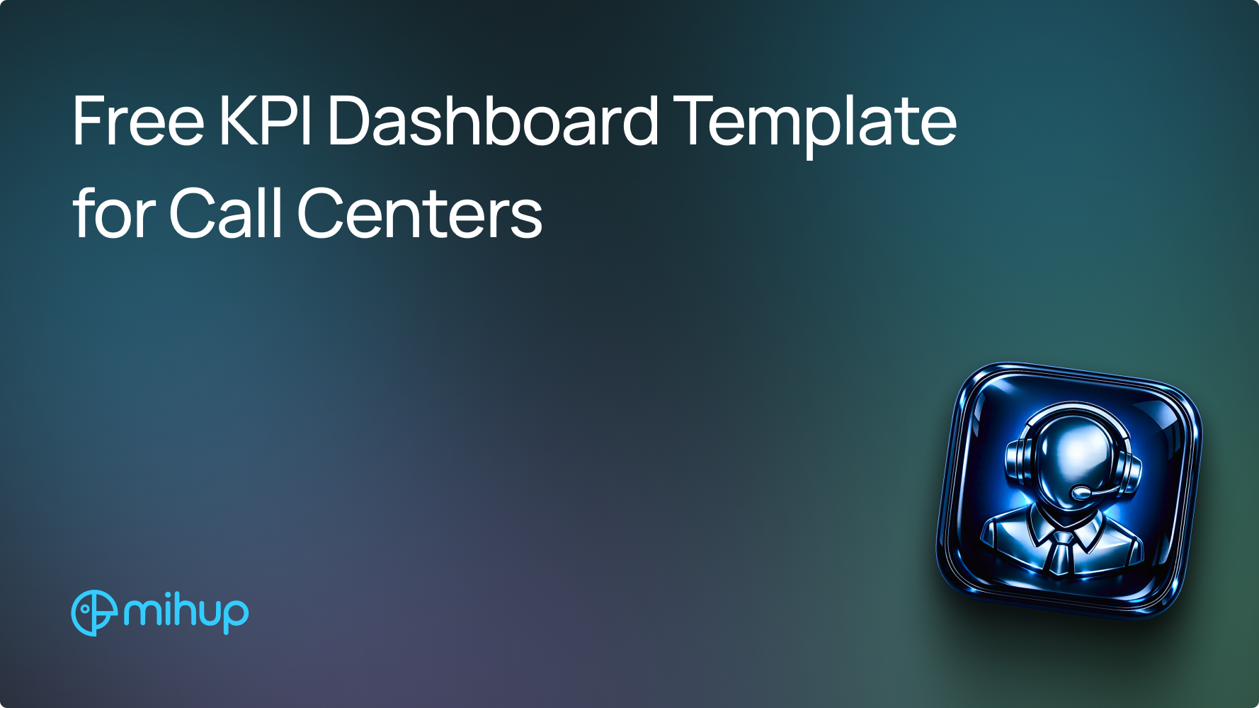 Free KPI Dashboard Call Centers - thumbnail