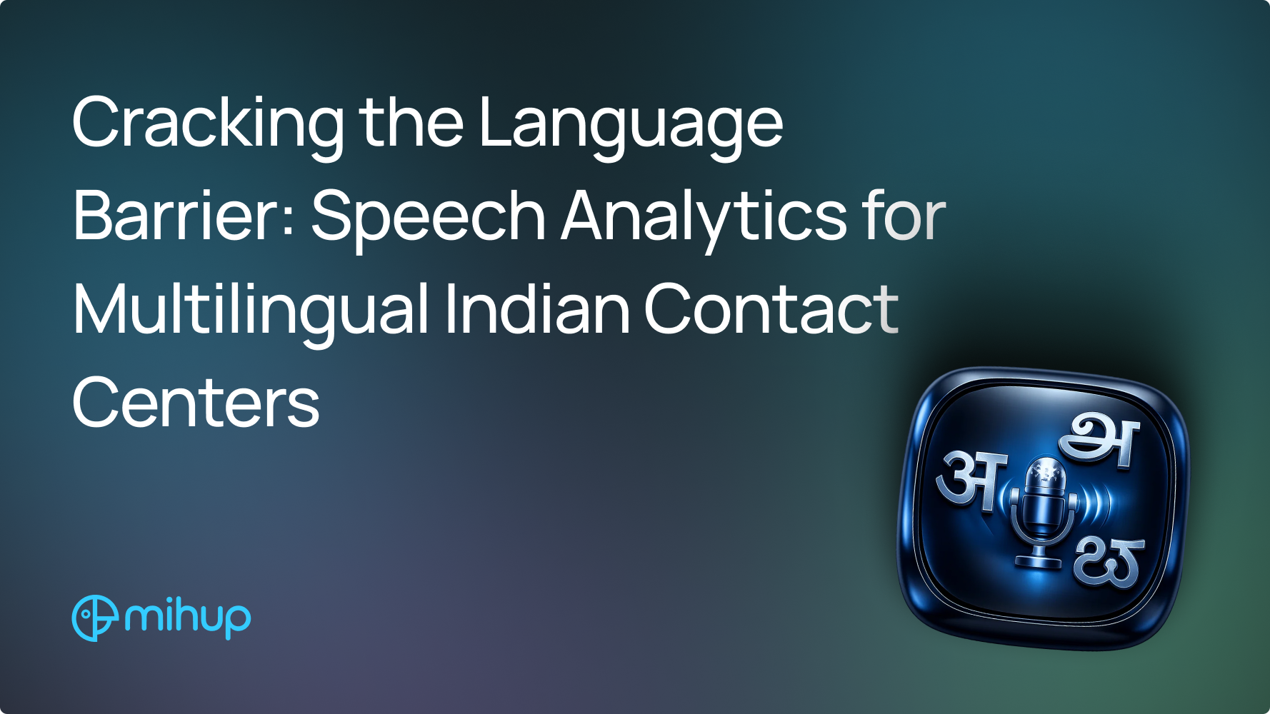 Multilingual Speech Analytics Indian Contact Centers - thumbnail