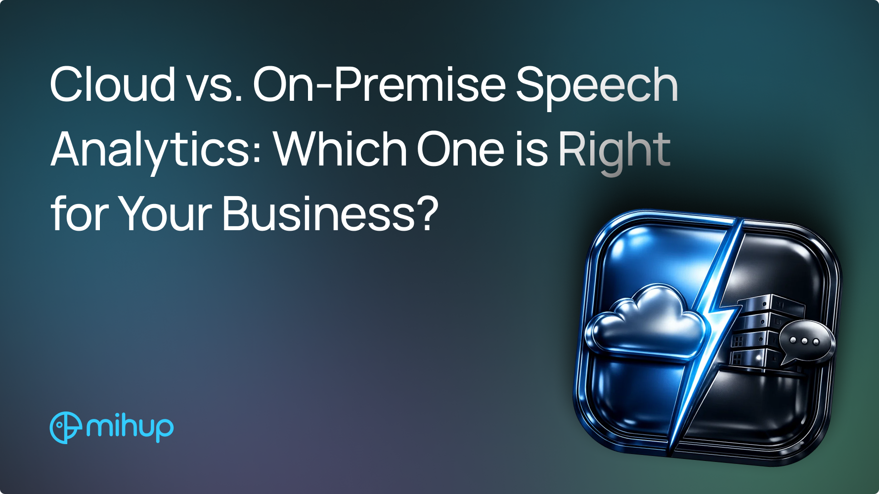 Cloud vs On-Premise Speech Analytics - thumbnail