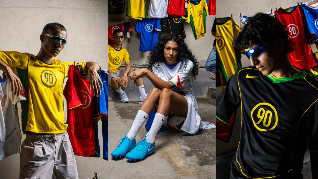 A model in nike gear