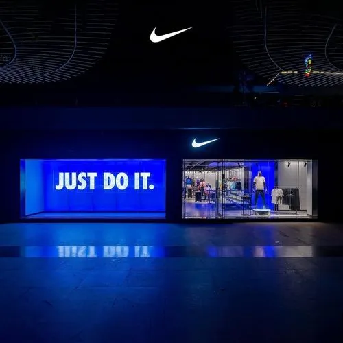 Exterior of the Nike Cyberhub store