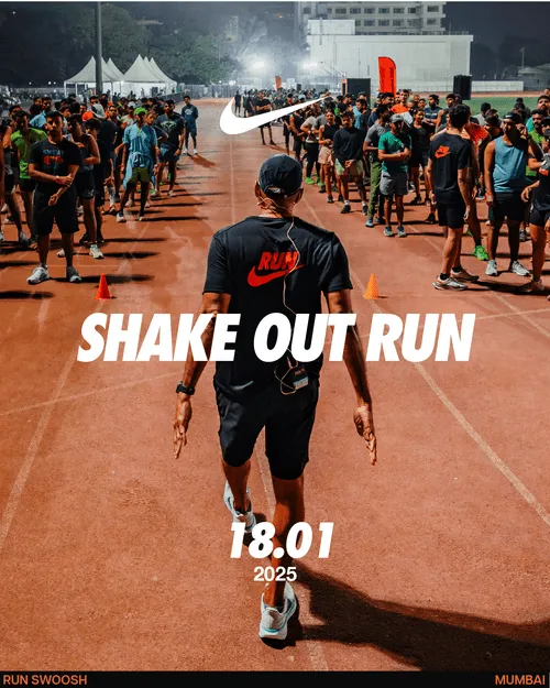 Shake out run