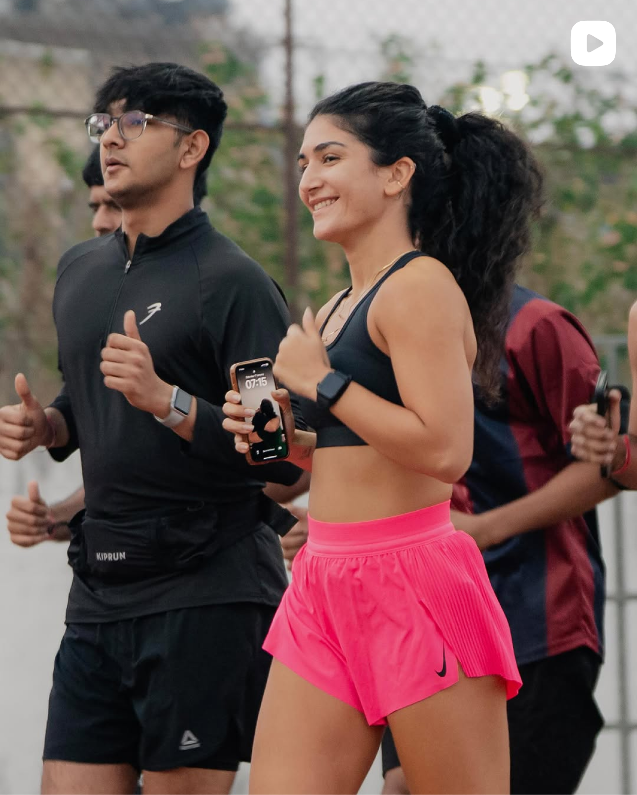 Illustration of instagram nike accessories