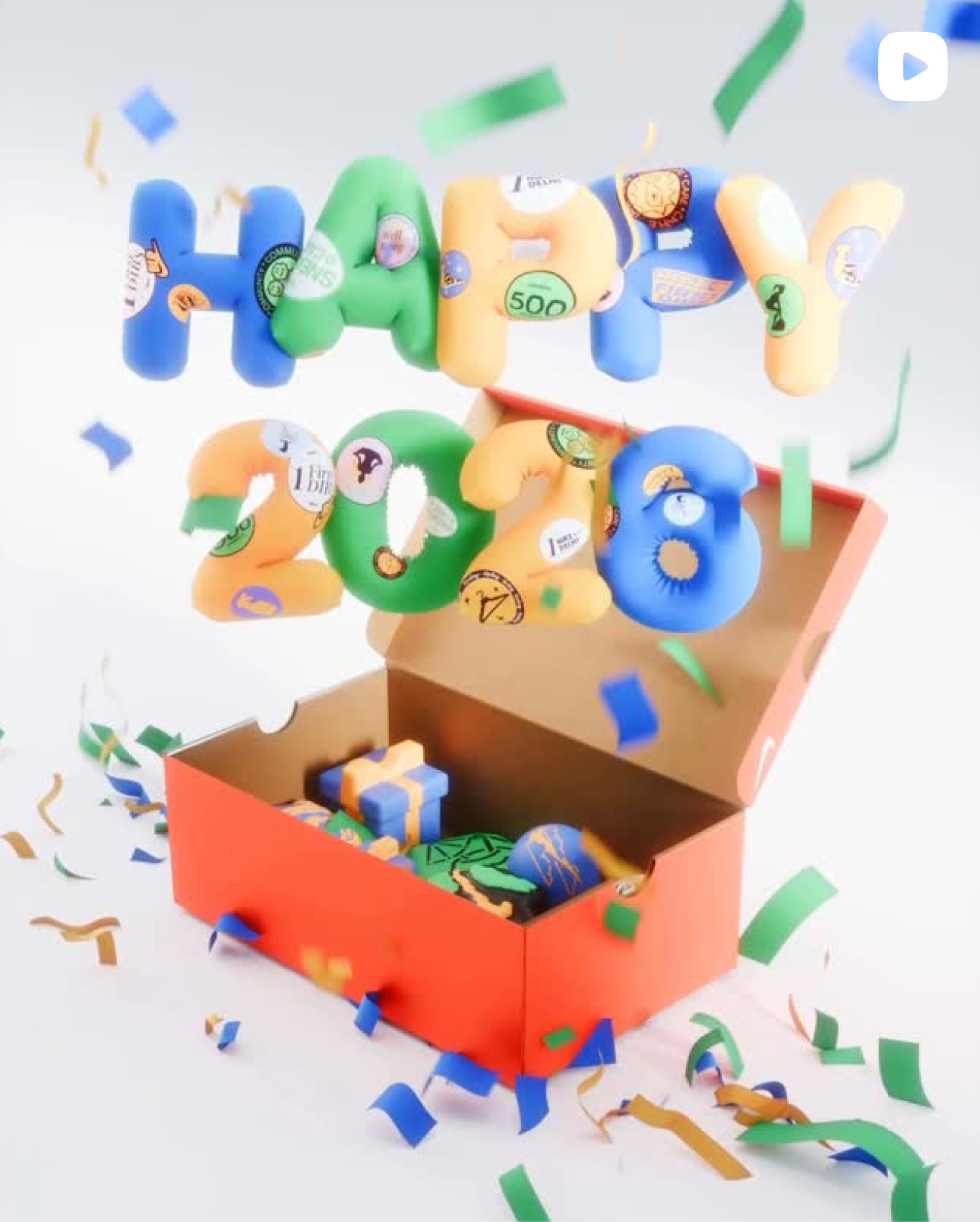 Poster of a nike marathon