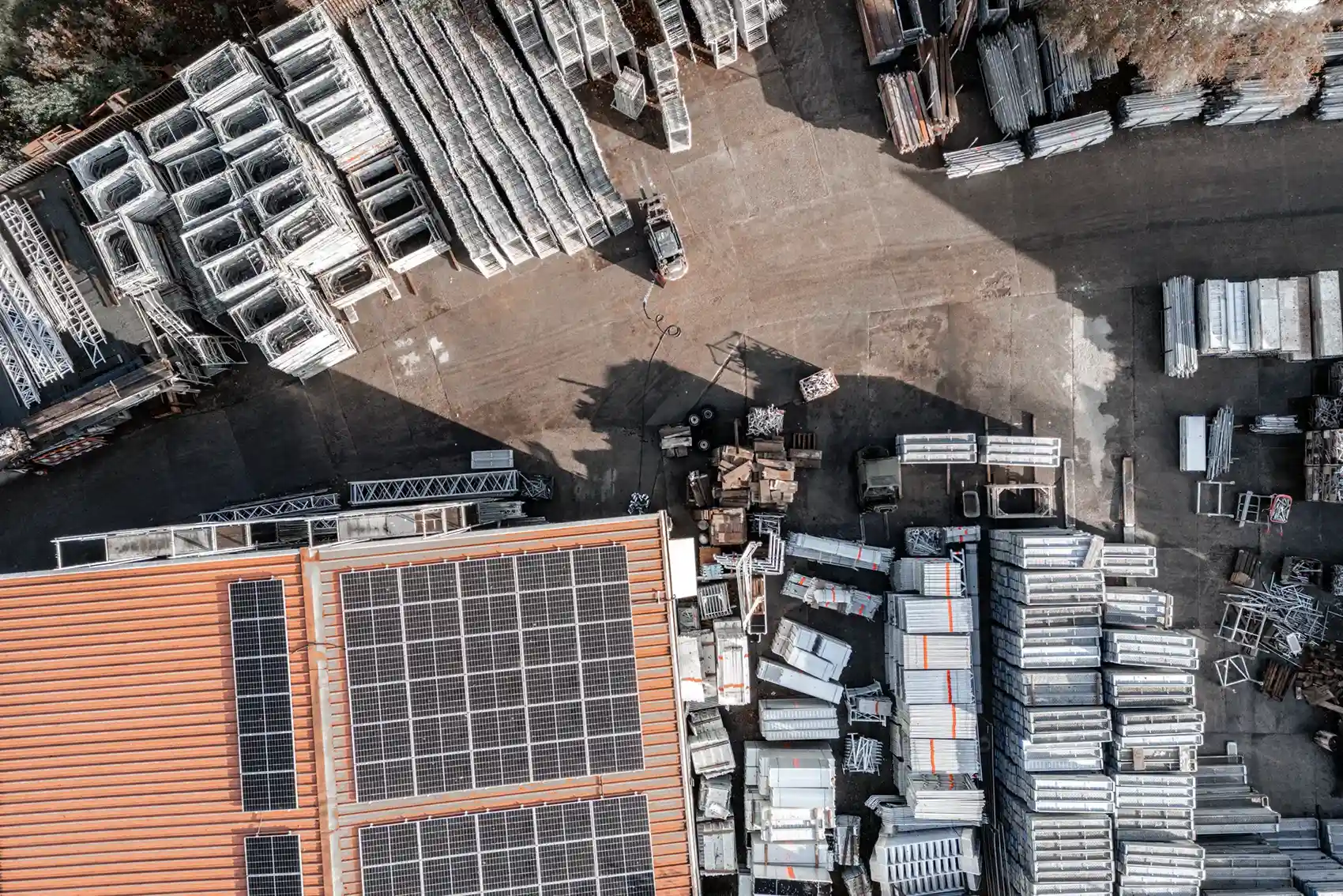 Gelände von Gerüstbau Steiner