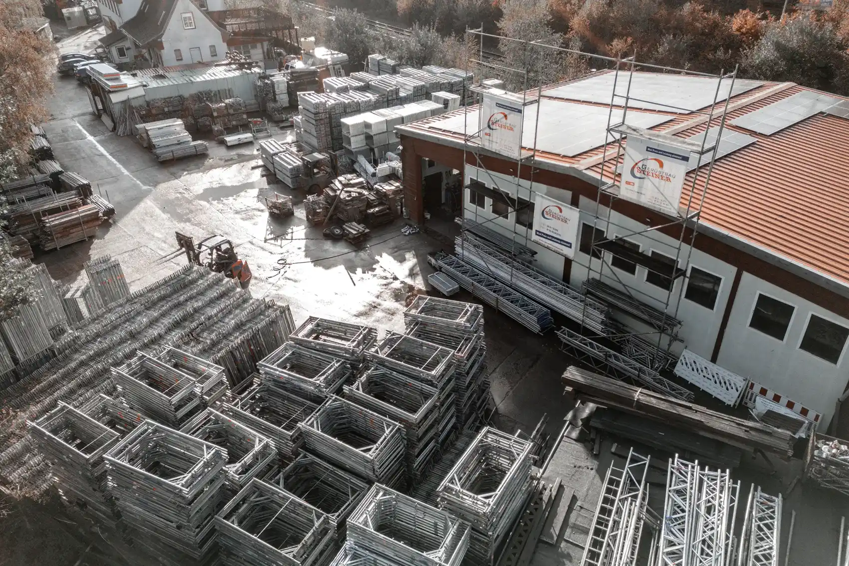 Gelände von Gerüstbau Steiner