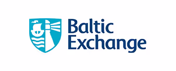 The image shows the logo for "Baltic Exchange."