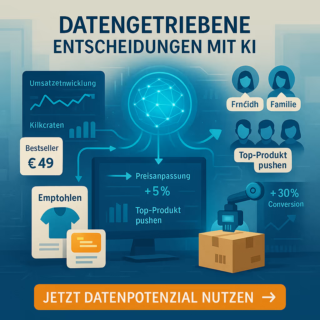Datengetriebene Entscheidungen dank Künstlicher Intelligenz oder KI