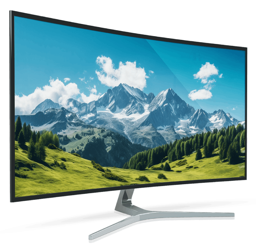 Big monitor screen Image