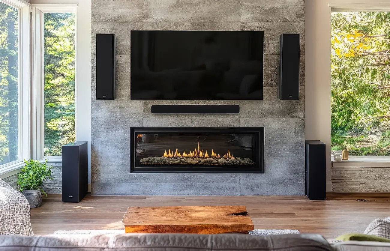 Mounting TVs Above Fireplaces – Pros, Cons, and LA Design Secrets
