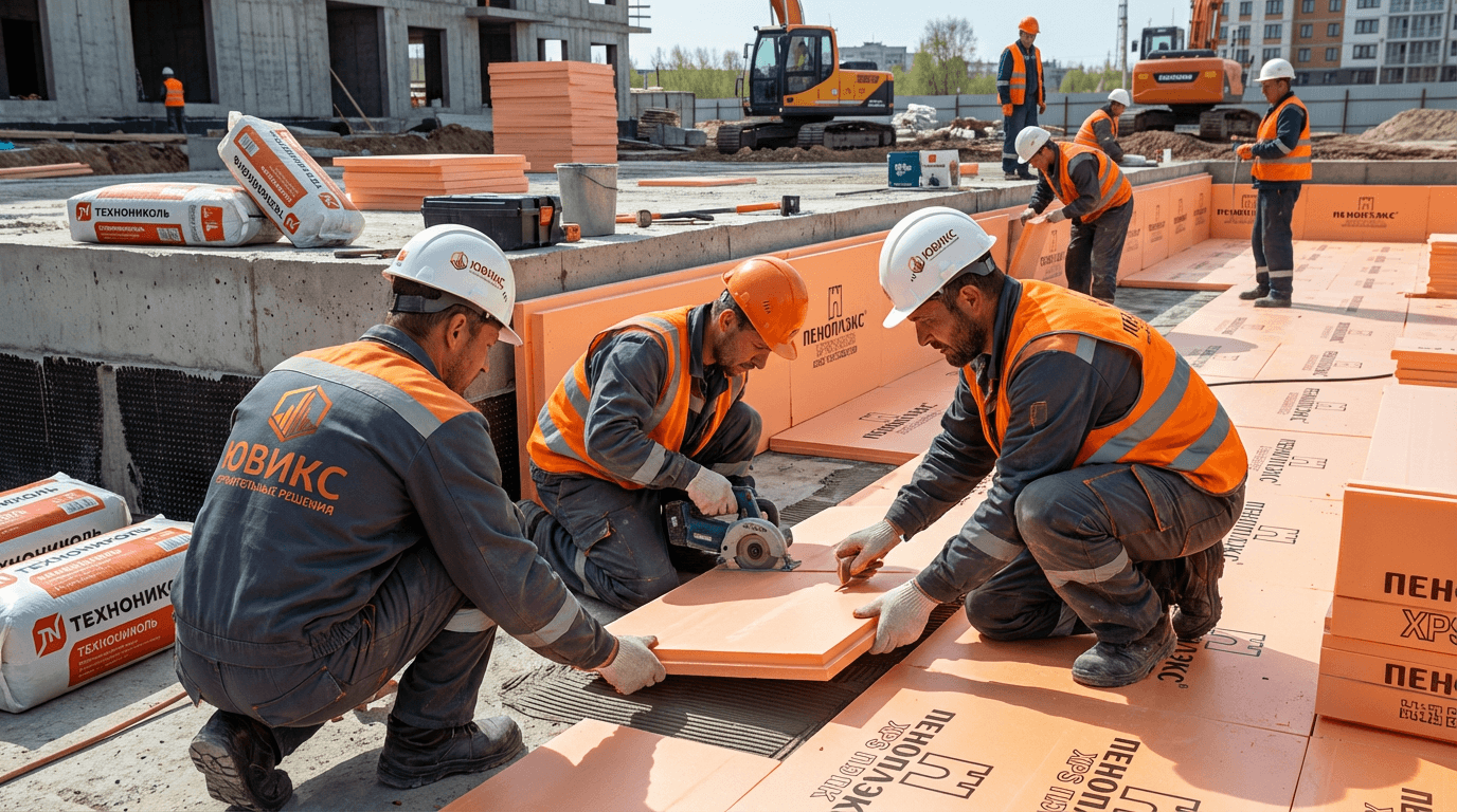 Двухслойная обмазочная гидроизоляция с заходом на стены минимум на 20 см создаёт рабочую «ванночку» и предотвращает попадание влаги в стяжку и соседние квартиры.