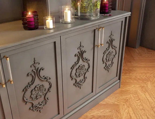 Сохранение корпусов кухни и замена только фасадов даёт возможность обновить кухню за 30–40% стоимости полной замены.