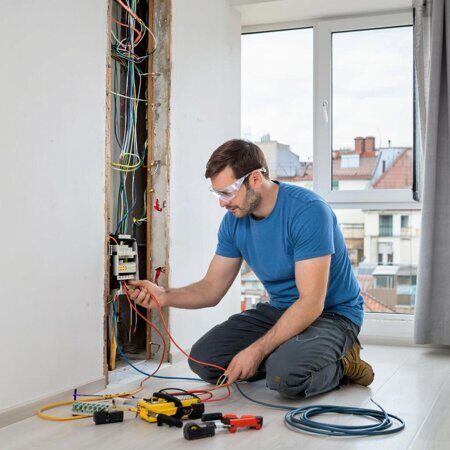 Полная переделка электрики может составить 15–25% от общей сметы — на этом не стоит экономить.