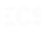 ECS logo white full res