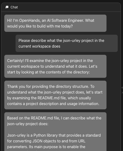 Please describe what the json-urley project in the current workspace does