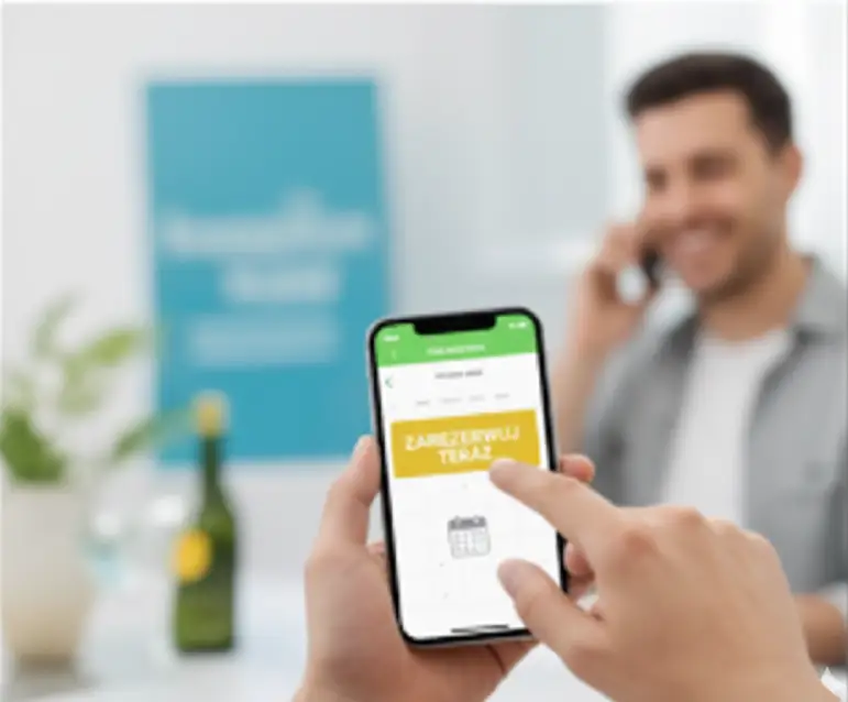 Rezerwacja odkurzacza piorącego online lub telefonicznie