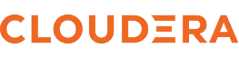 Cloudera logo in bold letters.