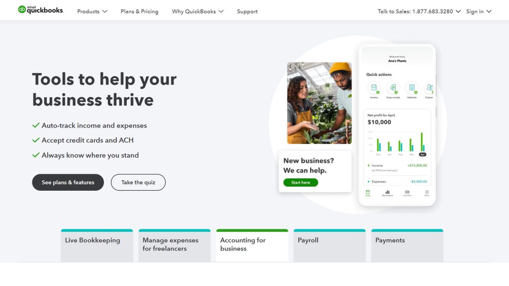 Intuit Quickbooks Software 