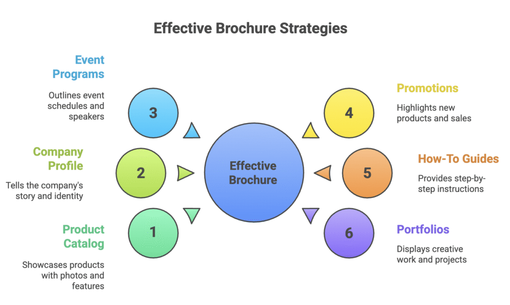 Uses of Booklet brochures