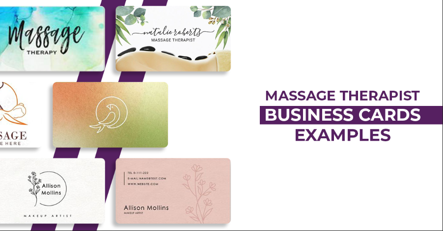 Trending Massage therapist business cards: Ideas & examples