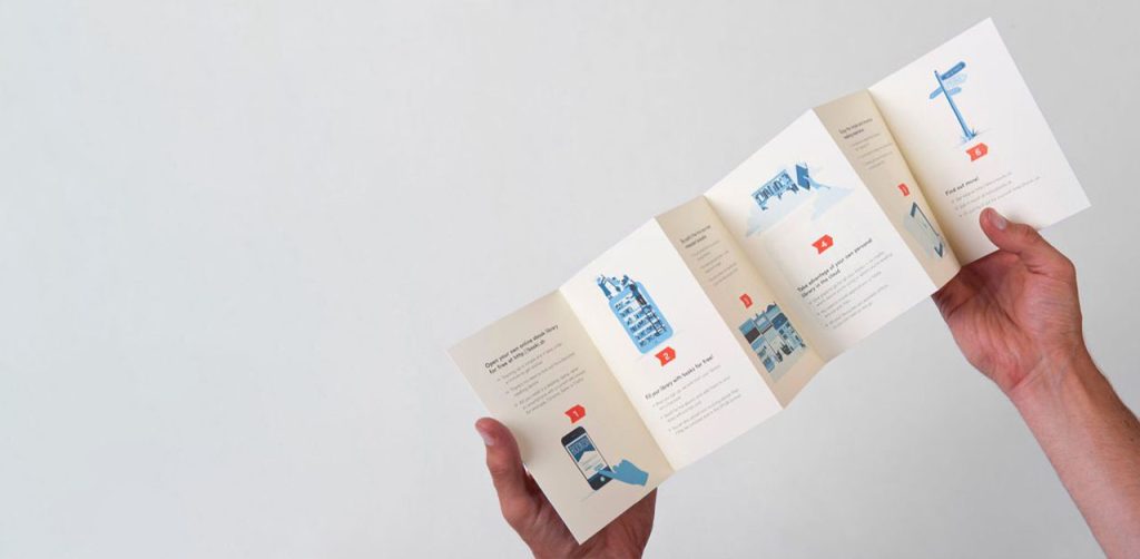 Text Centric 6 panel Brochure