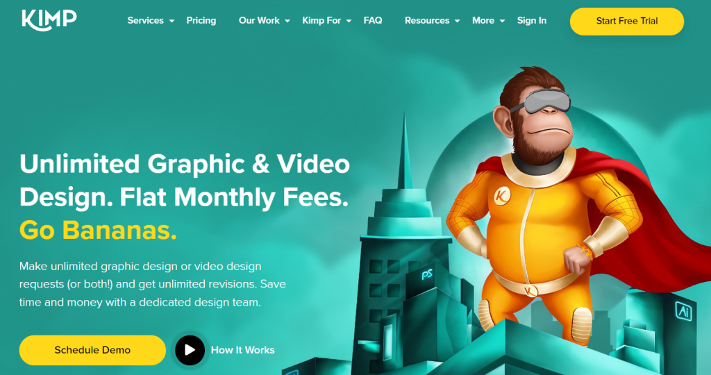 Kimp - Unlimited Graphic Design Services 