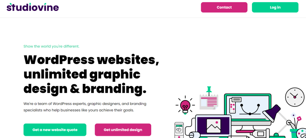 studiovine -Best unlimited graphic design 